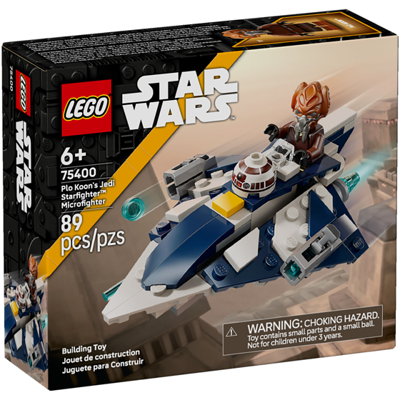LEGO Star Wars Plo Koon’s Jedi Starfighter Microfighter 75400 1 ea, $18.00/1ea