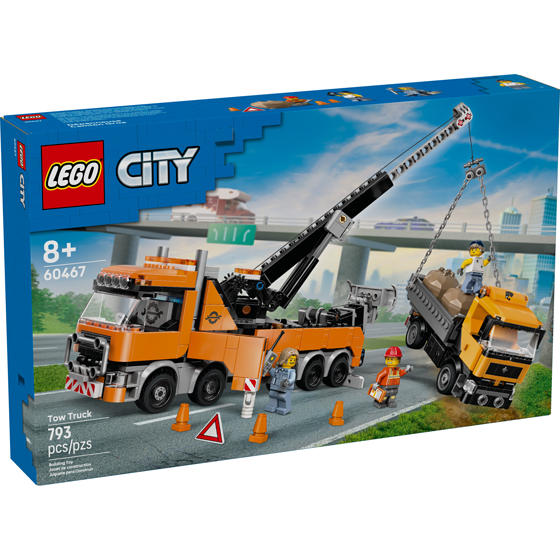 LEGO City Heavy-Duty Recovery Tow Truck with Crane 60467 1 ea, $100.00/1ea