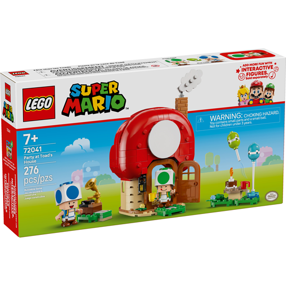 LEGO Super Mario Party at Toad’s House Kids Toy 72041 1 ea, $40.00/1ea