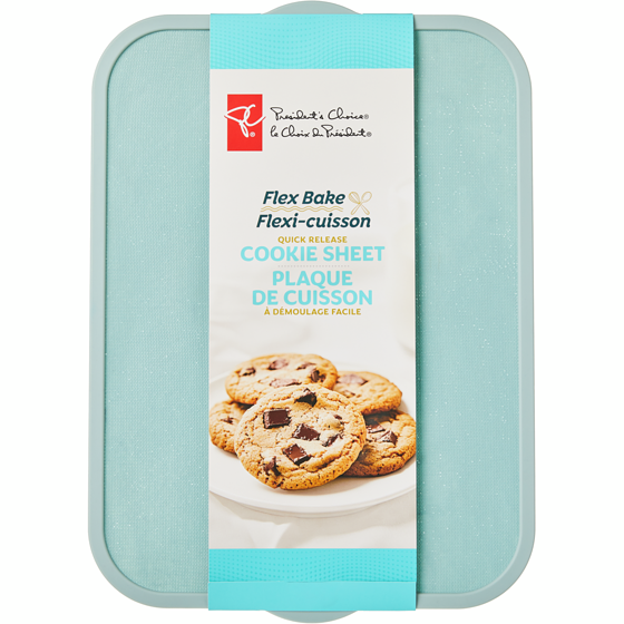 President's Choice Flex Bake Quick Release Cookie Sheet 1 ea, $21.00/1ea