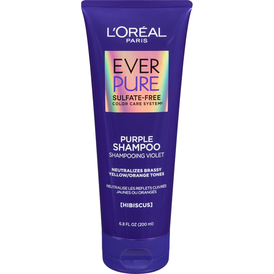 L'Oreal Paris Ever Pure Color Care System Purple Shampoo Hibiscus 200 ml, $8.25/100ml