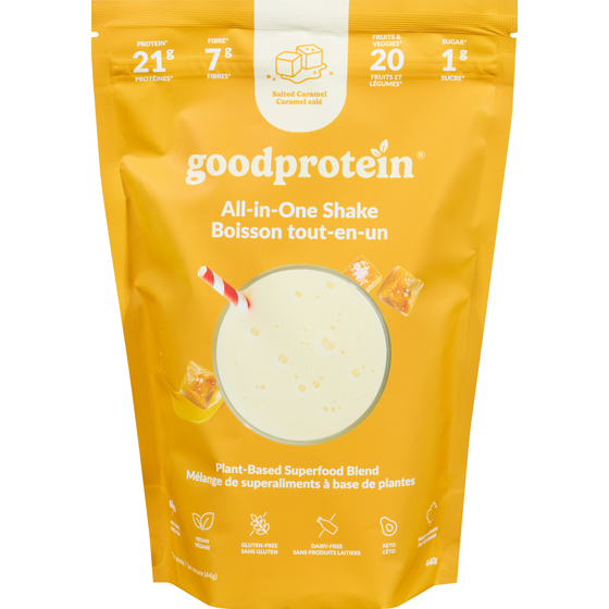 GOOD PROTEIN All-In-One Shake Salted Caramel 440 g, $7.95/100g