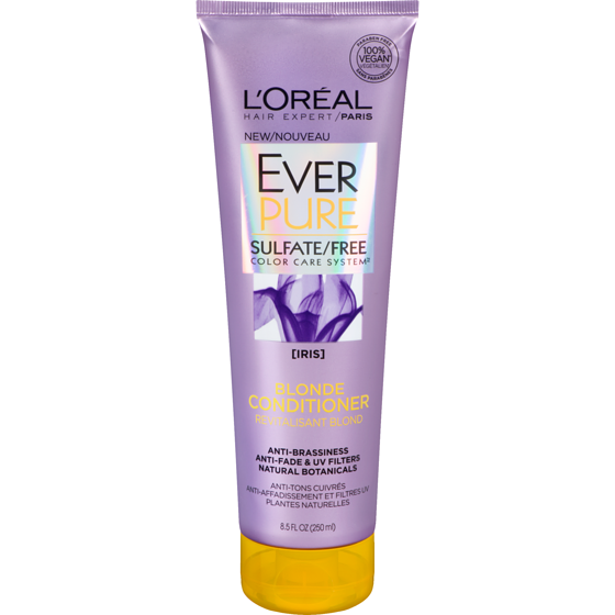 L'Oreal Paris Hair Expert Everpure Blonde Conditioner Iris 250 ml, $6.00/100ml