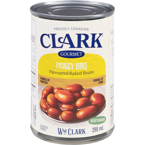 Clark Honey Bbq Flavoured Baked Beans 398 ml, $0.70/100ml