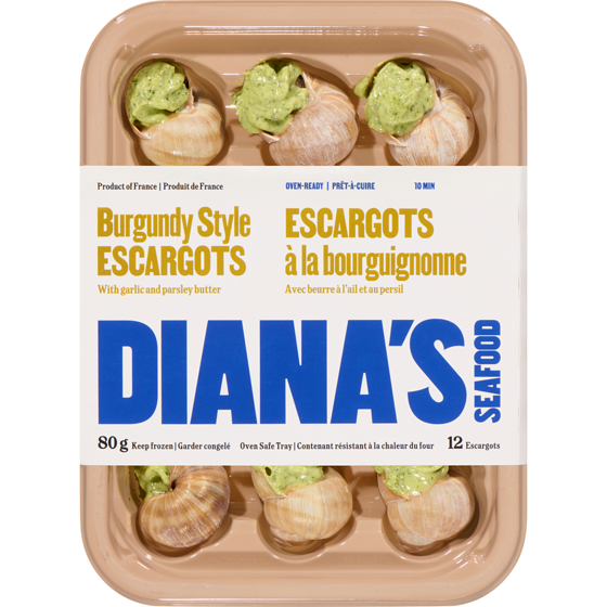 Diana Burgundy Style Escargots 80 g, $10.61/100g