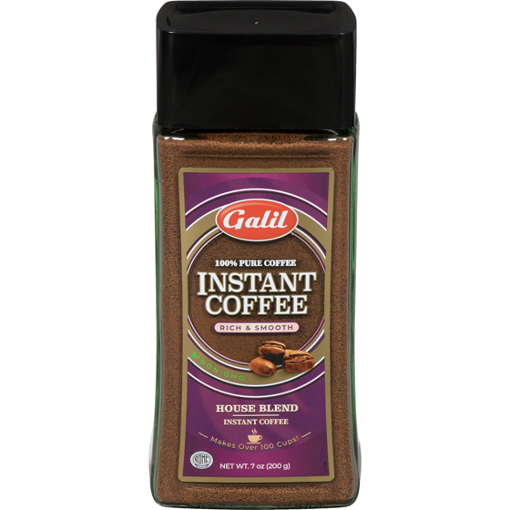 Galil Instant Coffee House Blend 200 g, $7.85/100g