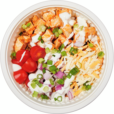 null Buffalo Chicken Power Bowl 275 g, $2.91/100g