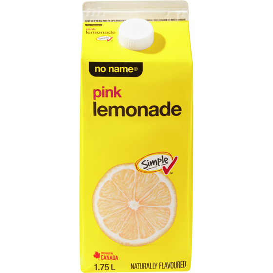 No Name Pink Lemonade 1.75 l, $0.17/100ml