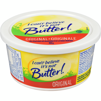I Can't Believe It's Not Butter! Margarine 850 g, $0.74/100g