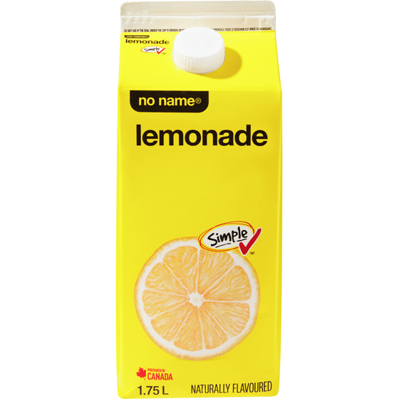 No Name Lemonade 1.75 l, $0.17/100ml
