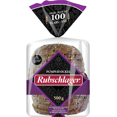 Rubschlager Pumpernickel 500 g, $0.96/100g