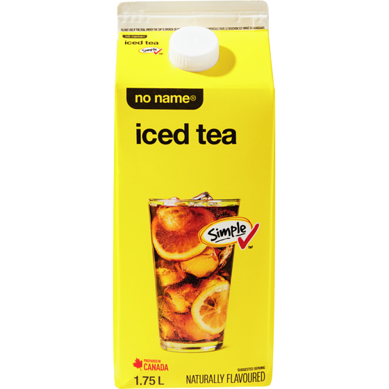 No Name Iced Tea 1.75 l, $0.17/100ml