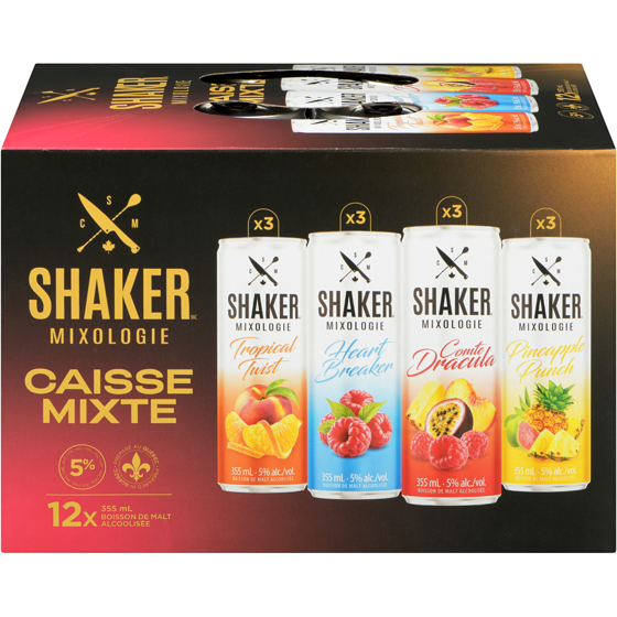 null Boisson de malt alcoolisée caisse mixte (Pièce d’identité requise au moment du ramassage) 12x355.0 ml, 0,61 $/100ml