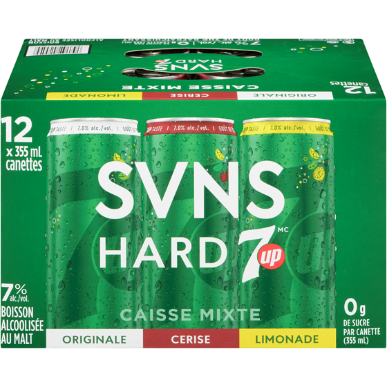 null SVNS HARD caisse mixte (Pièce d’identité requise au moment du ramassage) 12x355.0 ml, 0,63 $/100ml