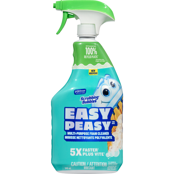 Scrubbing Bubbles Easy Peasy Multi-Purpose Foam Cleaner 946 ml, $0.42/100ml