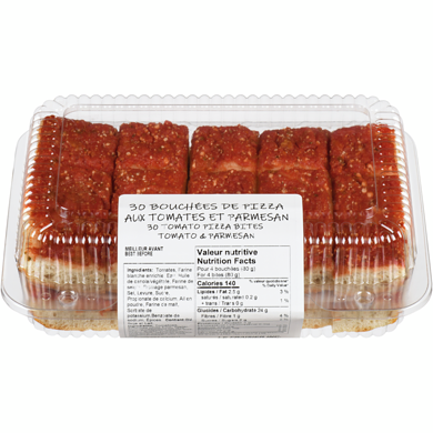 null 30 Tomato Pizza Bites Tomato & Parmesan 500 g, $1.20/100g