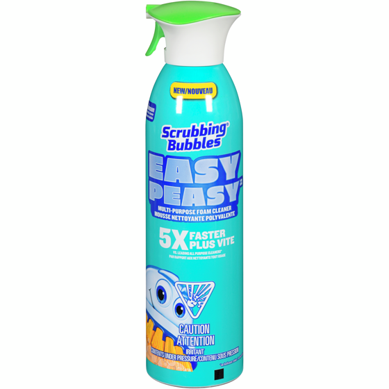 Scrubbing Bubbles Easy peasy mousse nettoyante polyvalente 385 g, 6,00 $/1ch