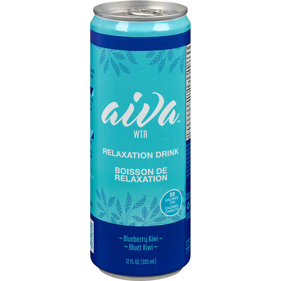 Aiva Wtr Relaxation Drink Blueberry Kiwi 355 ml, $0.98/100ml