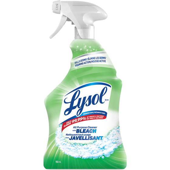 Lysol Multi-Purpose Cleaner - Trigger With Bleach 950 ml, $0.84/100ml