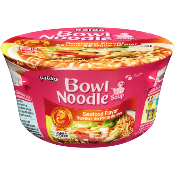 Paldo Instant Noodle Soup Seafood Flavor 86 g, $2.08/100g