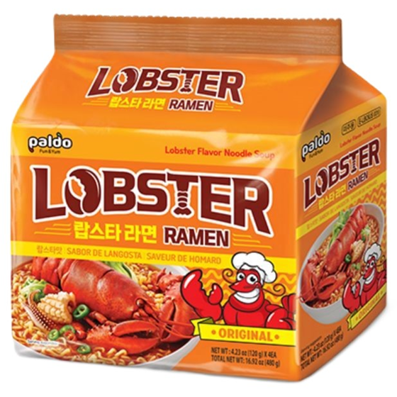 Paldo Ramen Noodles, Lobster 480 g, $1.46/100g