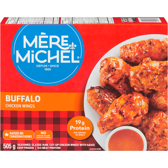 Mere Michel Buffalo Chicken Wings 505 g, $2.28/100g