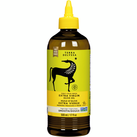 Terra Delyssa Huile d’olive extra vierge – Édition du chef 500 ml, 2,30 $/100ml