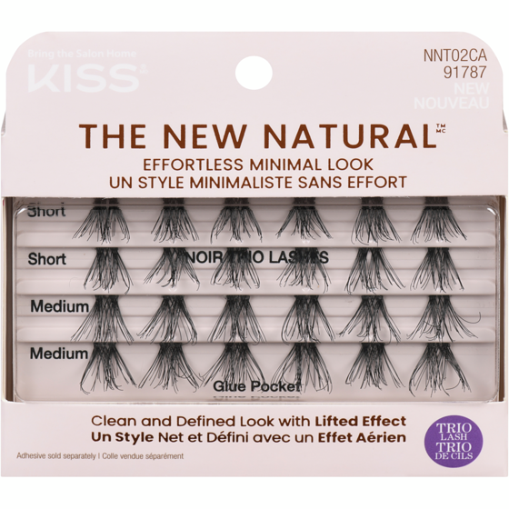Kiss My Face The New Natural Trio Lash Noir 1 ea, $10.00/1ea