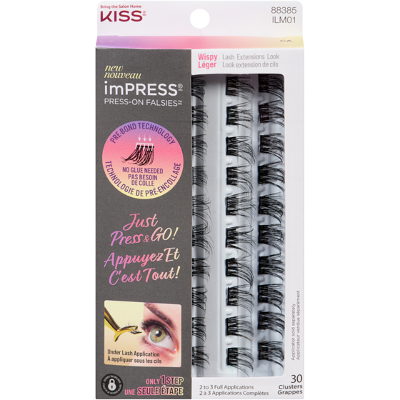 Kiss Impress press-on falsies léger 1 ea, 23,99 $/1ch