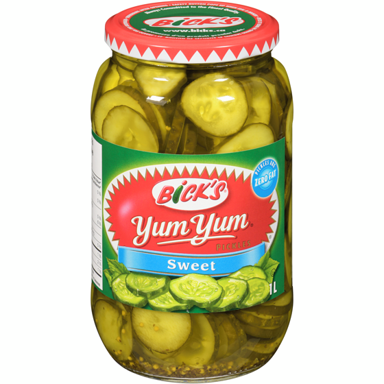 Bicks Yum Yum Pickles Sweet 1 l, $0.70/100ml