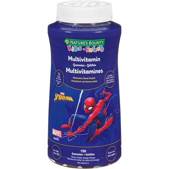 Nature's Bounty KIDS Multivitamin, Marvel Spider-Man 150 ea, $0.18/1ea