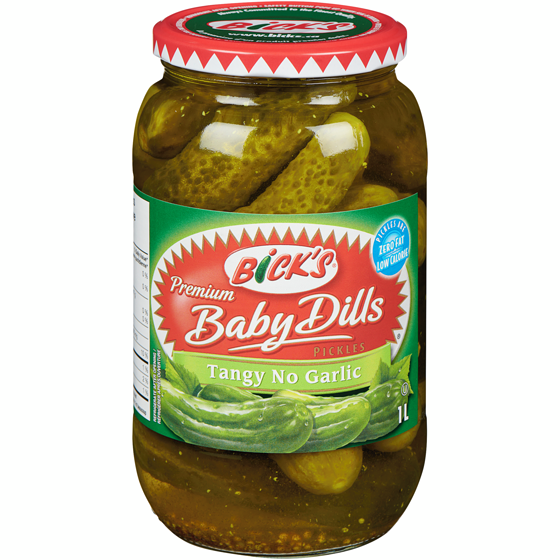Bicks Premium Baby Dills Pickles Tangy No Garlic 1000 ml, $0.70/100ml