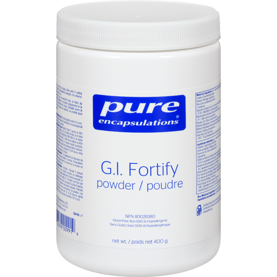 Pure Encapsulations G.I. Fortify Powder 400 g, $16.75/100g