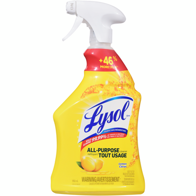 Lysol Disinfectant All-Purpose Cleaner Lemon 950 ml, $0.79/100ml