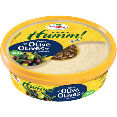 Fontaine Sante Greek Olive Hummus 283 g, $1.59/100g