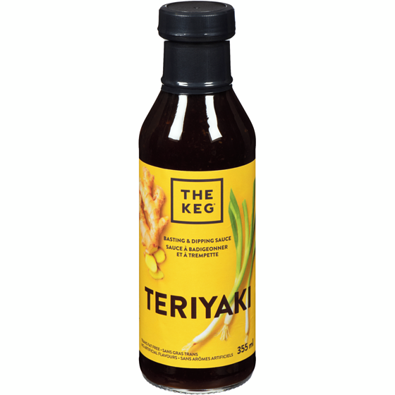 The Keg Basting & Dipping Sauce Teriyaki 355 ml, $1.41/100ml