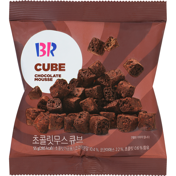 Baskin Robbins Chocolate Mousse Cube 55 g, $4.16/100g