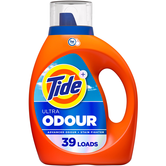 Tide Ultra Odour Laundry Detergent 1.62 l, $0.99/100ml