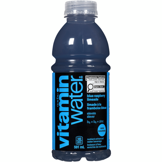 Glaceau boisson enrichie elevate en bouteille 591 ml, 0,59 $/100ml