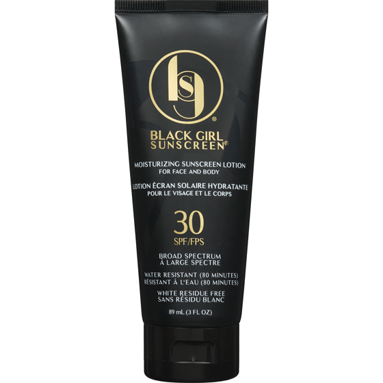 Black Girl Sunscreen Moisturizing Sunscreen Lotion For Face And Body 30 Spf 89 ml, $24.16/100ml