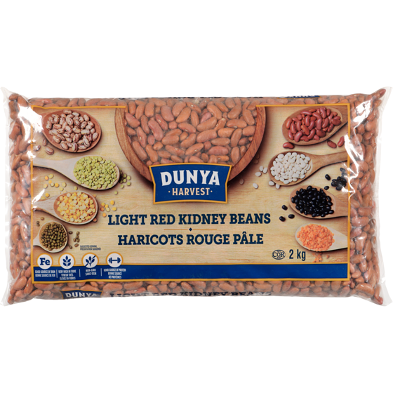 Dunya Harvest Light Red Kidney Beans 2 kg, $0.37/100g
