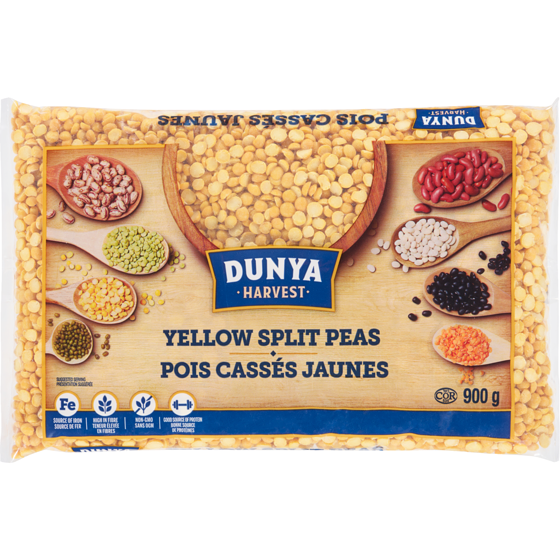 Dunya Harvest Yellow Split Peas 900 g, $0.33/100g