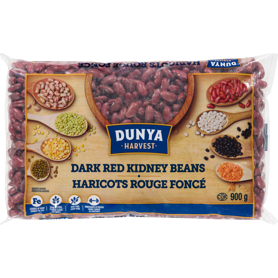 Dunya Harvest Dark Red Kidney Beans 900 g, $0.50/100g