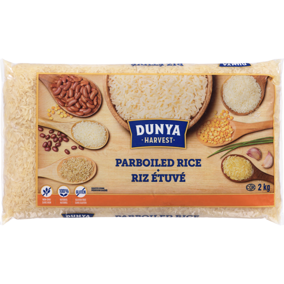 Dunya Harvest Parboiled Rice 2 kg, $0.30/100g