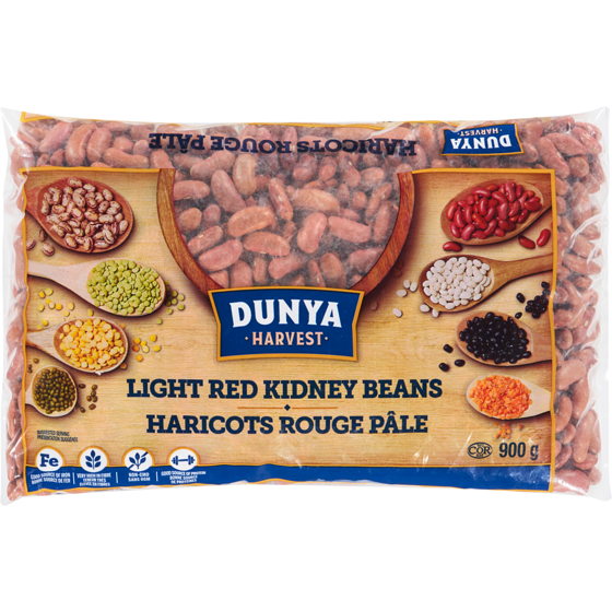 Dunya Harvest Light Red Kidney Beans 900 g, $0.50/100g