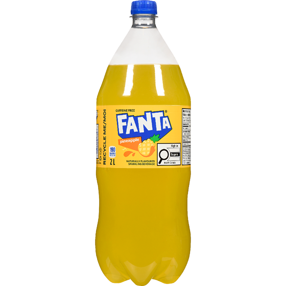 FANTA Soda Pineapple Bottle 2 l, $0.16/100ml