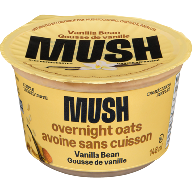 MUSH Overnight Oats Vanilla Bean 141 g, $2.12/100g