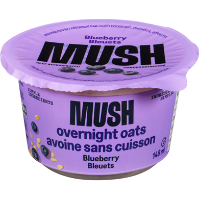 MUSH Overnight Oats Blueberry 141 g, $2.12/100g