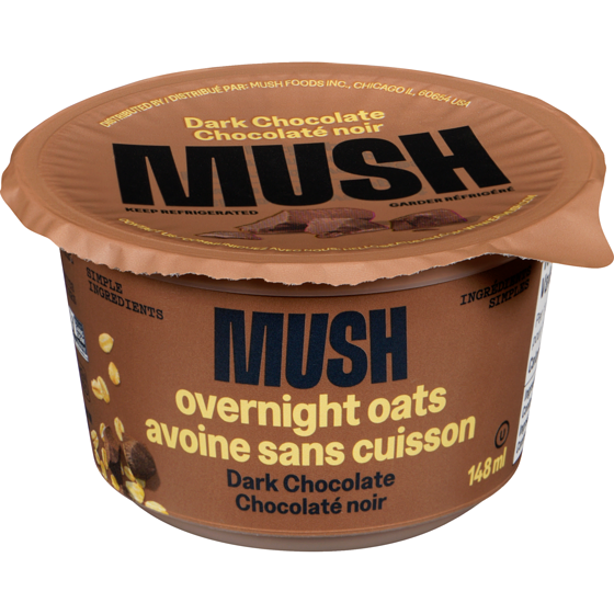 MUSH Overnight Oats Dark Chocolate 141 g, $2.12/100g