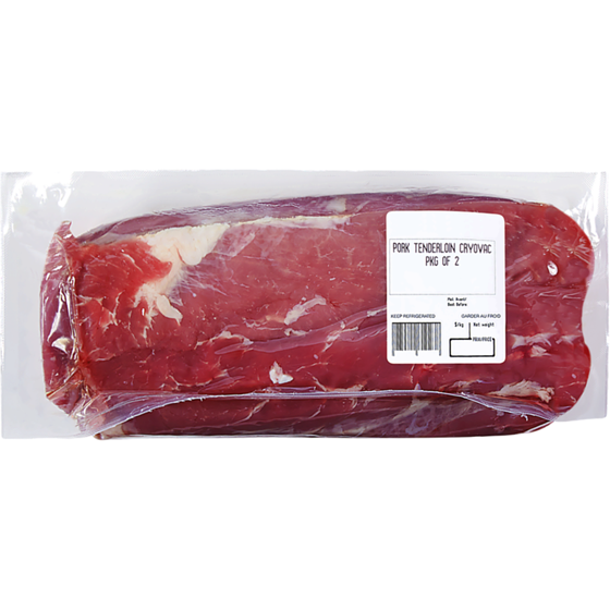 null Pork Tenderloin $16.51/1kg $7.49/1lb